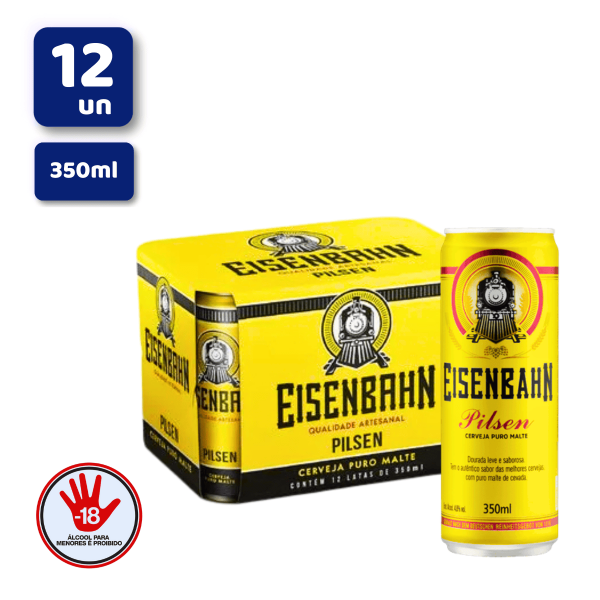 FARDO EISENBAHN PILSEN LT 350 ML 12 UNI.