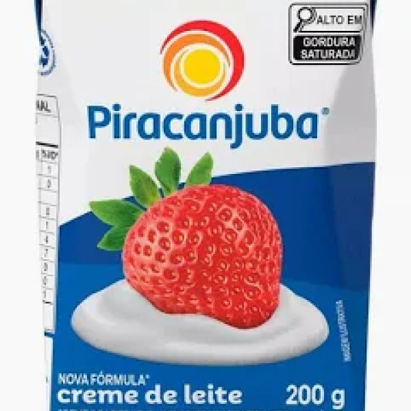 CREME DE LEITE PIRACANJUBA 200G