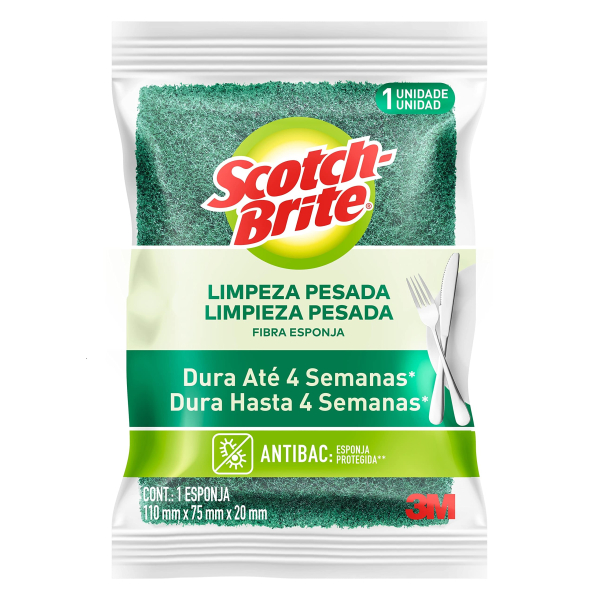 ESPONJA SCOTCH-BRITE. 1UN
