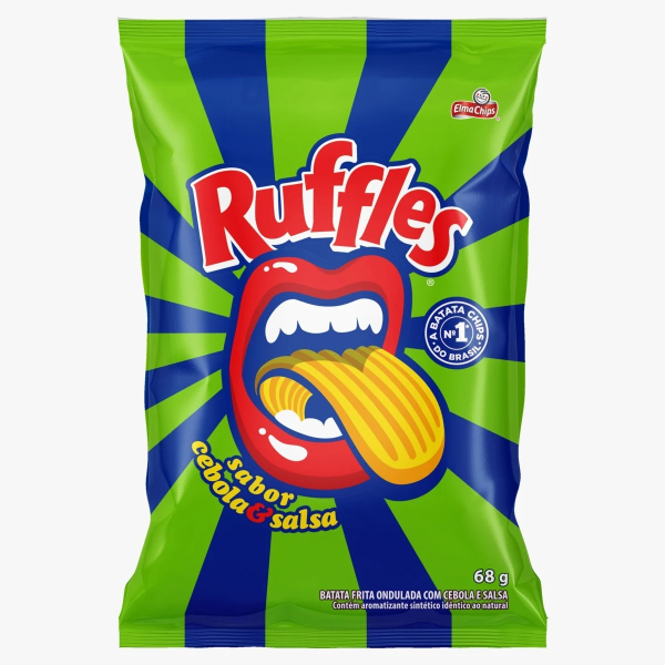 RUFFLES CEBOLA E SALSA 68G