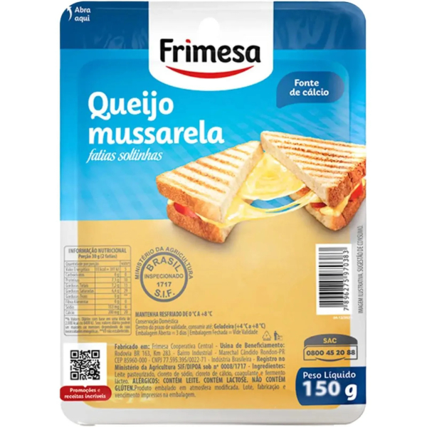 MUSSARELA FRIMESA 150 G