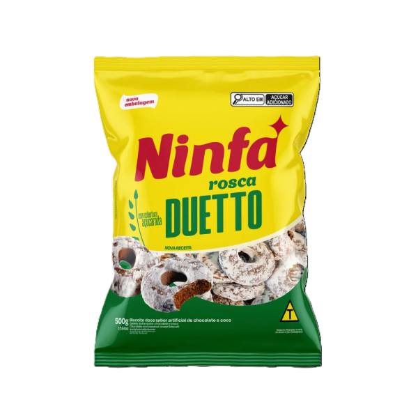 BISCOITO DUETTO 500G NINFA