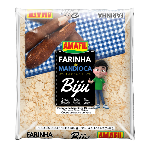 FARINHA  MANDIOCA AMAFIL BIJU 500GR