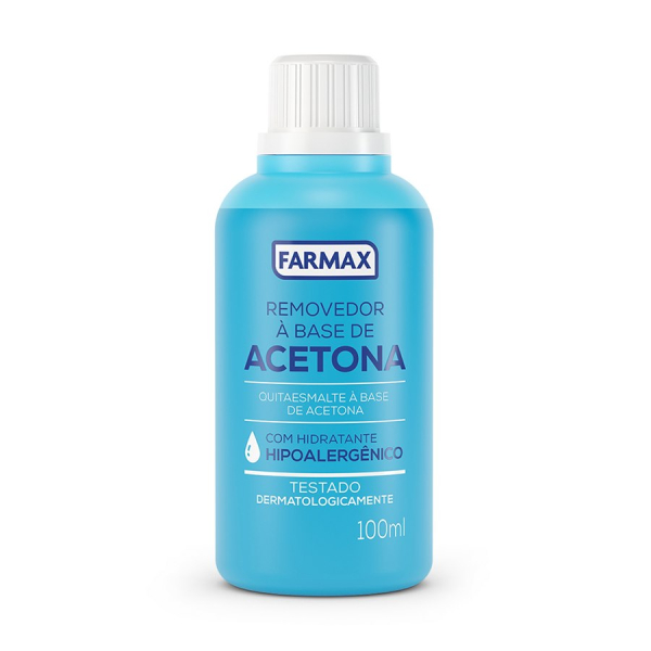 ACETONA REMOVEDOR FARMAX 100ML SOL 
