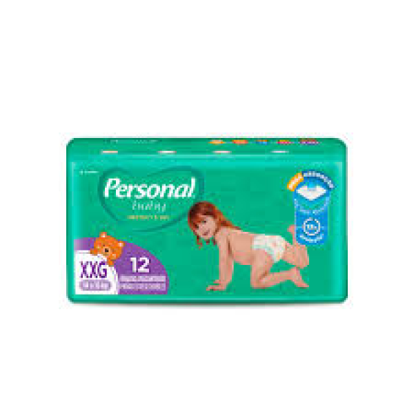 FRALDA PERSONAL JUMBINHO XXG 12UN