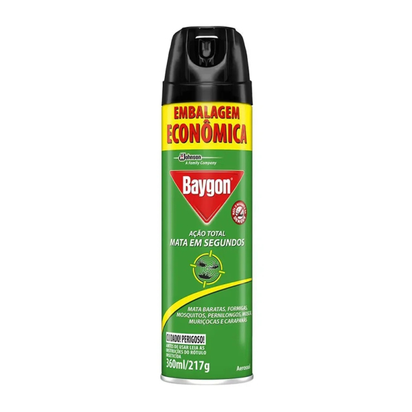 INSETICIDA BAYGON ACAO TOTAL 360ML