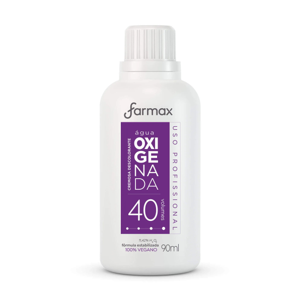AGUA OXIGENADA FARMAX 90ML CREMO 40 VOL