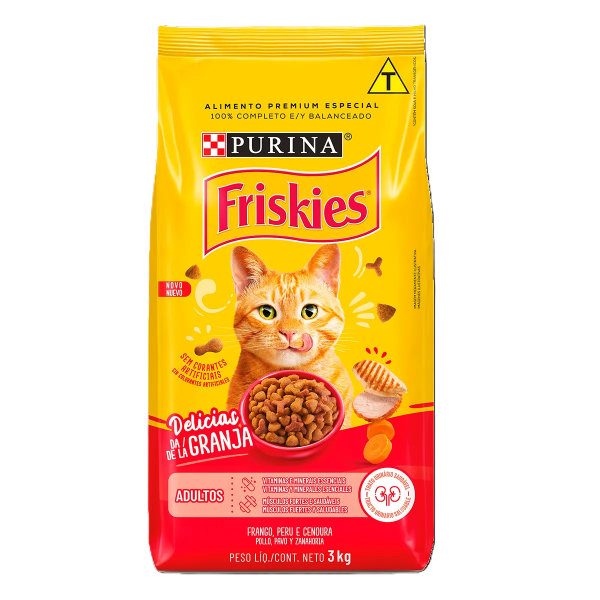 FRISKIES Delicias da Granja adulto 3kg