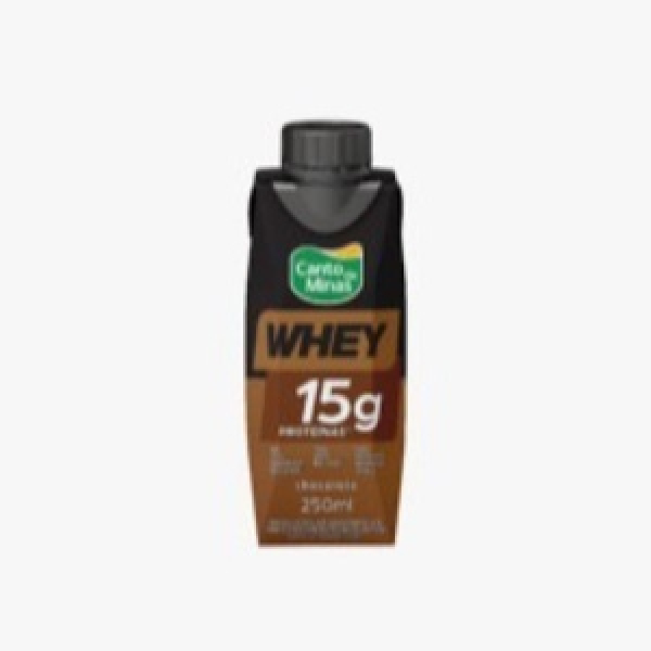 BEBIDA LACTEA UHT WHEY CHOCOLATE 250G CANTO DE MINAS