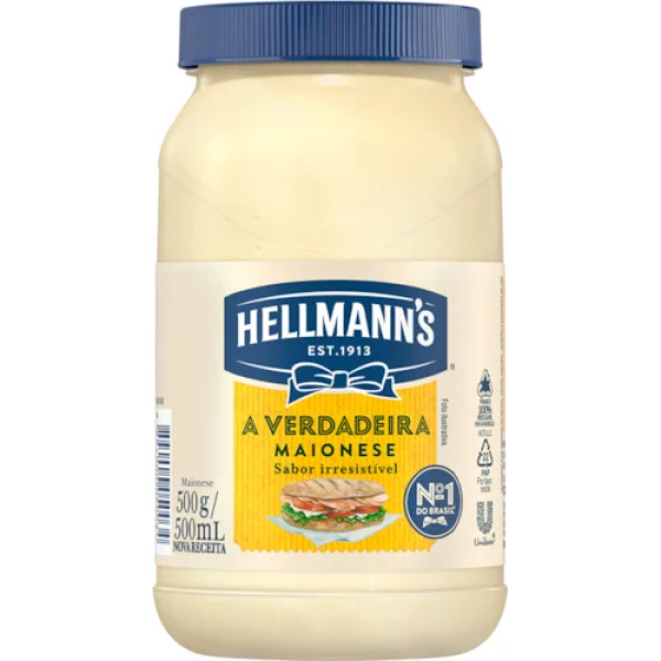 MAIONESE HELLMANNS 500G