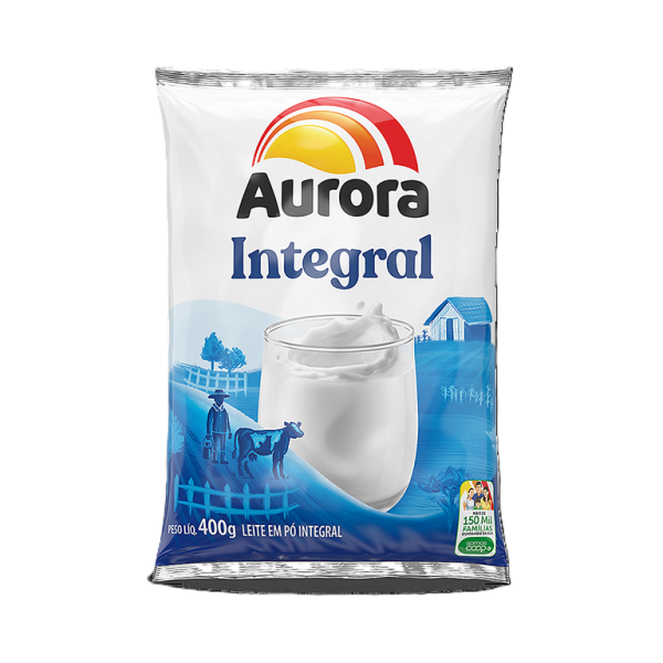 LEITE EM PO INTEGRAL AURORA 400G