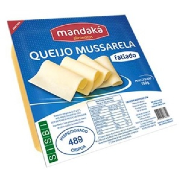 MUSSARELA FAT 150G MANDAKA