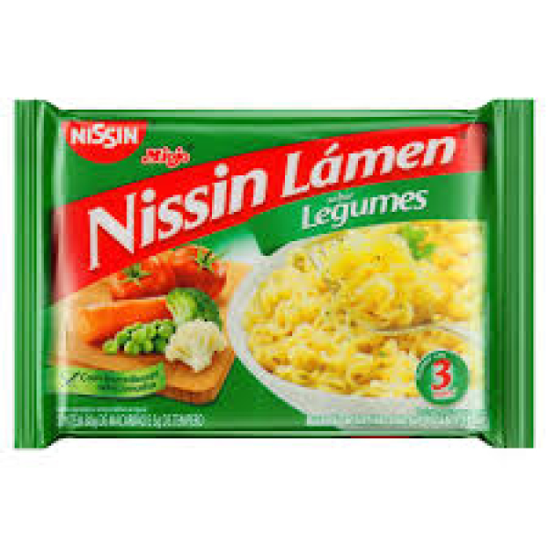 NISSIN LAMEN MIOJO LEGUMES 85 G