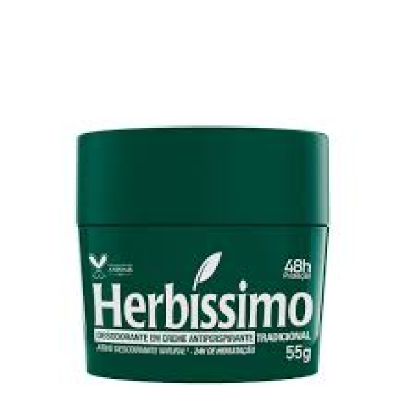 DESODORANTE HERBISSIMO CREME TRAD. 55G