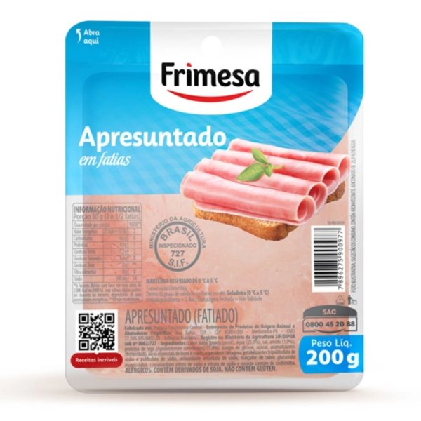 APRESUNTADO FAT 200g FRIMESA
