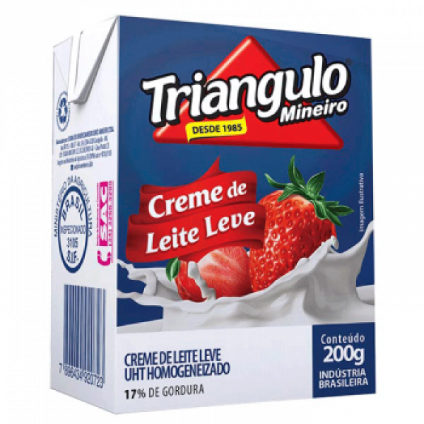 CREME DE LEITE TRIANGULO 200G