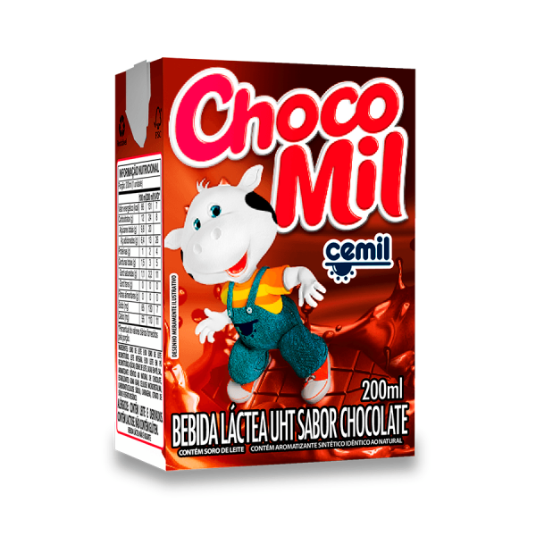 CEMIL- BEBIDA LACTEA CHOCOMIL 200ML