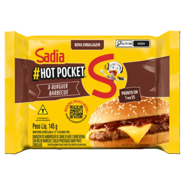 HOT POCKET BARBECUE 145 G