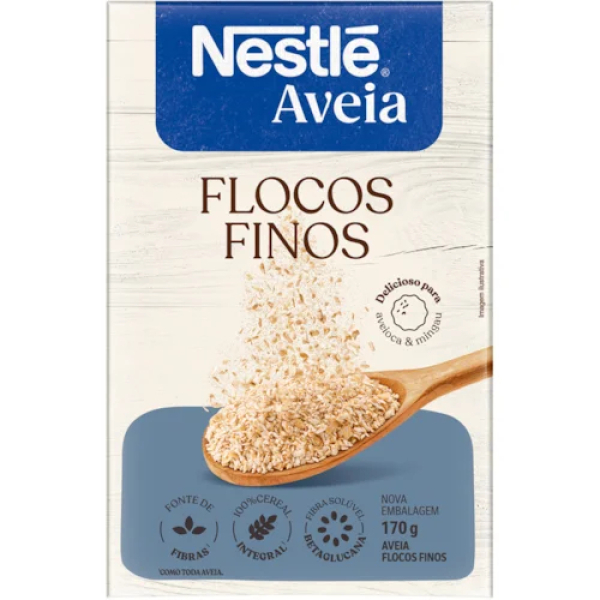 AVEIA FLOCOS FINOS NESTLE 170G