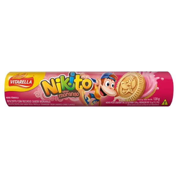 BISC. NIKITO MORANGO 120GR