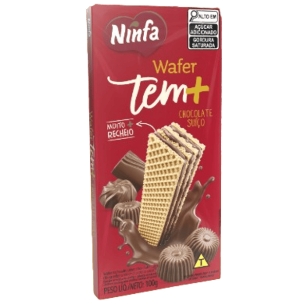 WAFER CHOCOLATE SUICO NINFA 100 G