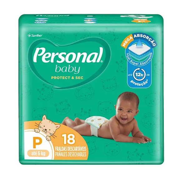 FRALDA PERSONAL JUMBINHO P 18UN