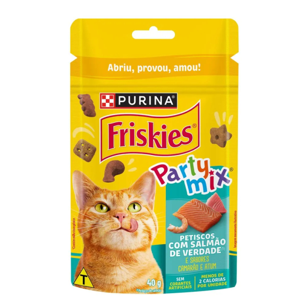 FRISKIES PETISCOS SALMAO 40g