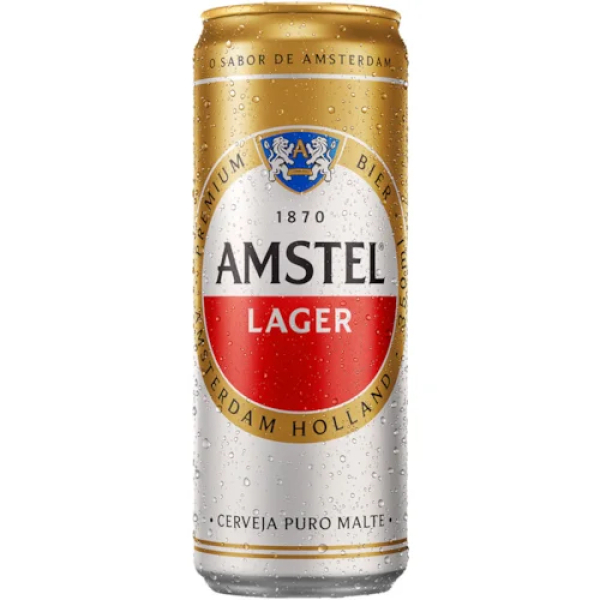 AMSTEL PURO MALTE LATA 350 ML