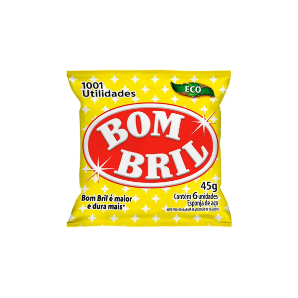 ESPONJA LA DE ACO 45G BOMBRIL